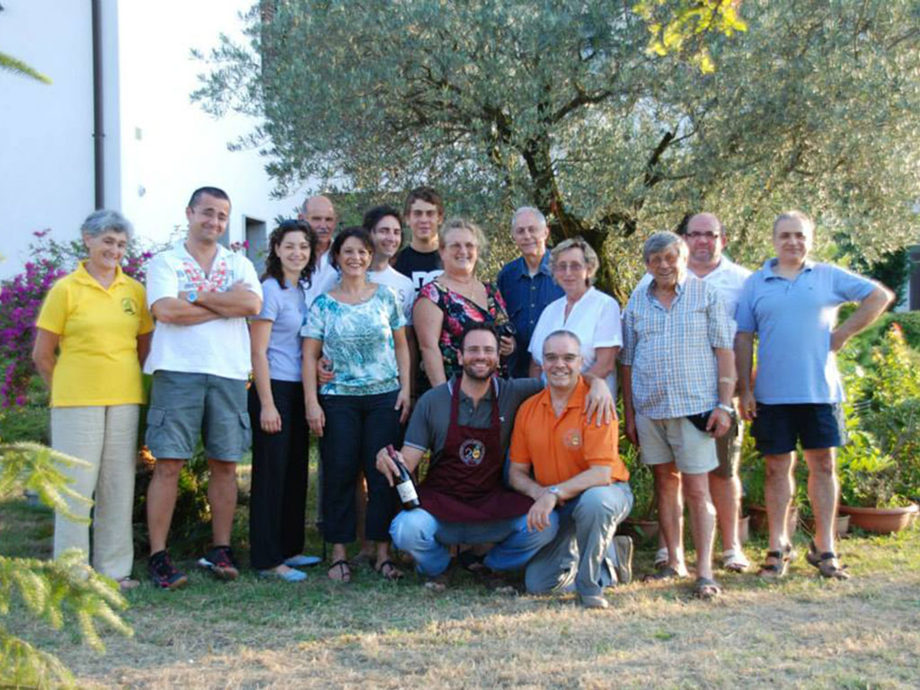 Una foto di gruppo dei soci del LAB nel 2014