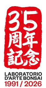 Logo 35 anni Laboratorio d’Arte Bonsai Staranzano